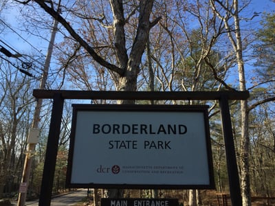 Borderland Skate Park in Easton, MA
