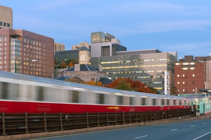 MBTA Red Line Subway, Know as the "T" 